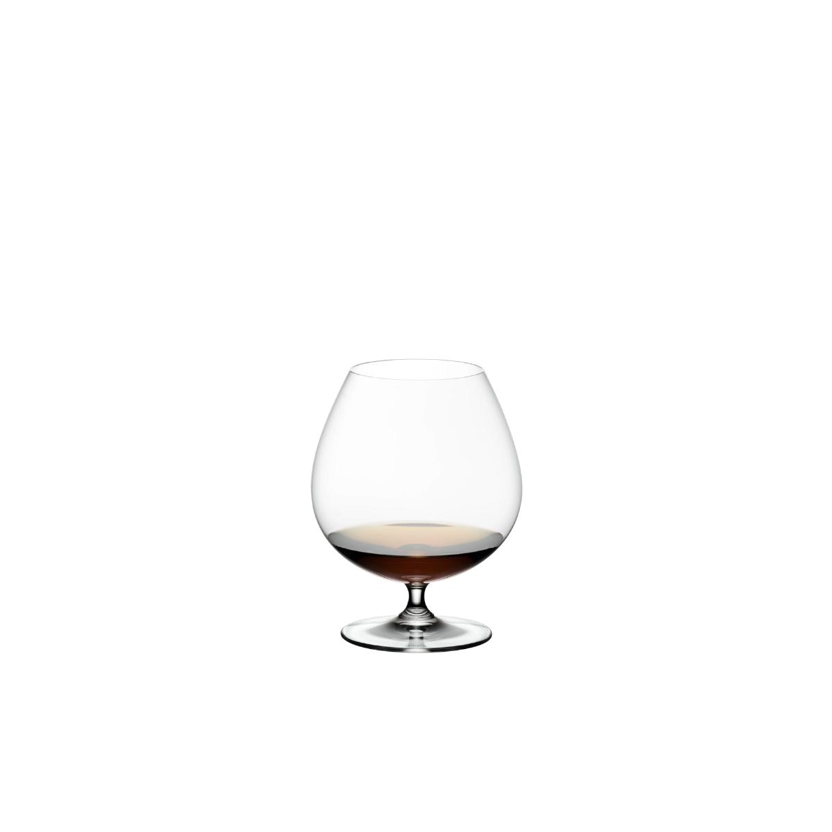 RIEDEL Vinum Calice Bicchiere da Brandy Set 2 Pezzi 885ml Cristallo