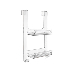 Mensola doccia Clio Iplex in PMMA trasparente 56x33x19 cm