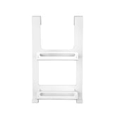 iPLEX Clio Shower Storage Shelf 56x33x19cm White Made in Italy Plexiglas