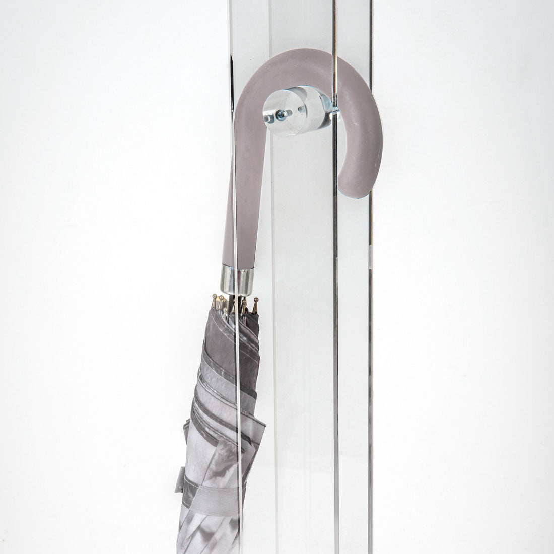 iPLEX Peyote Appendiabiti in Plexiglass 177cm Trasparente Made in Italy