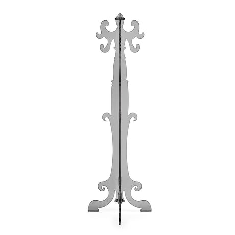 iPLEX Appendiabiti Thonet in PMMA 173cm Fumè Grigio Made in Italy