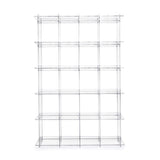 iPLEX Atmosfera 4 Libreria in PMMA 202x131cm Trasparente Made in Italy