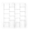 iPLEX Step Libreria 3 Scaffale in PMMA 185x161cm Trasparente Made in Italy