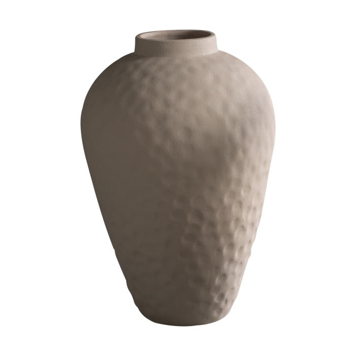 MASCAGNI CASA Vaso da Fiori in Ceramica 35cm Sabbia