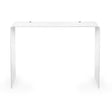 iPLEX Milvio Consolle in PMMA 75x100cm Bianco Made in Italy
