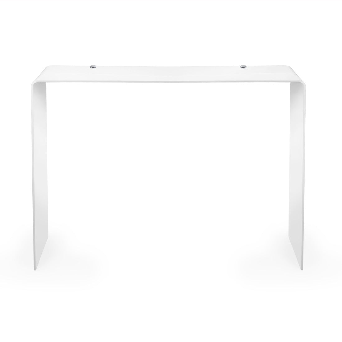 iPLEX Milvio Consolle in PMMA 75x100cm Bianco Made in Italy