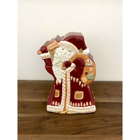 VILLEROY & BOCH - Scatola Contenitore Babbo Natale Decorazione 26cm 145494510