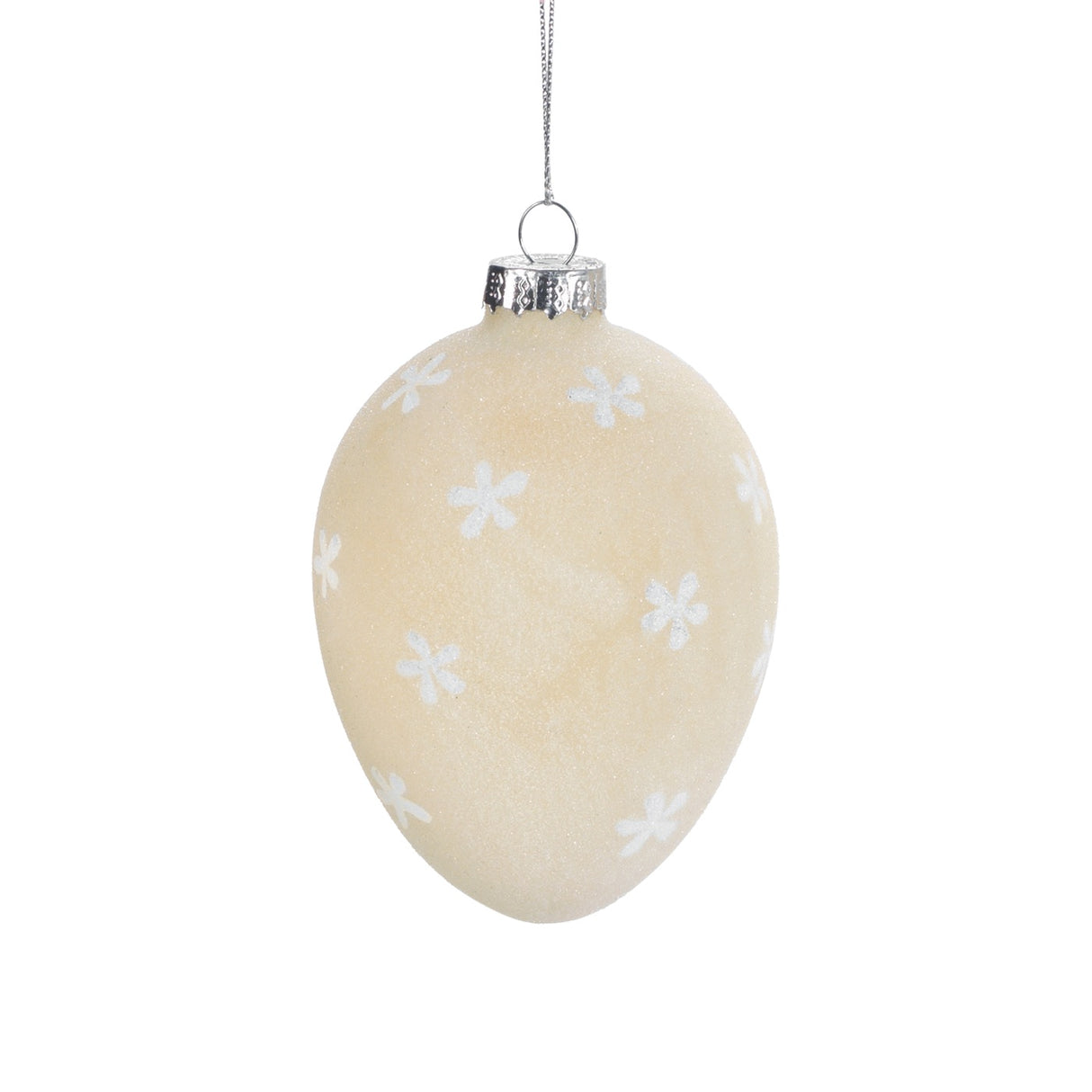 MASCAGNI CASA Egg Easter Egg to Hang Glass Pendant 10cm Easter Decoration