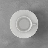 VILLEROY & BOCH Cellini Set 2 Pezzi Tazza Te Caffè 200ml con Piattino 15cm Porcellana