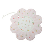 BRANDANI Polline Rosa Decorazione Sottopentola 20cm Porcellana e Sughero