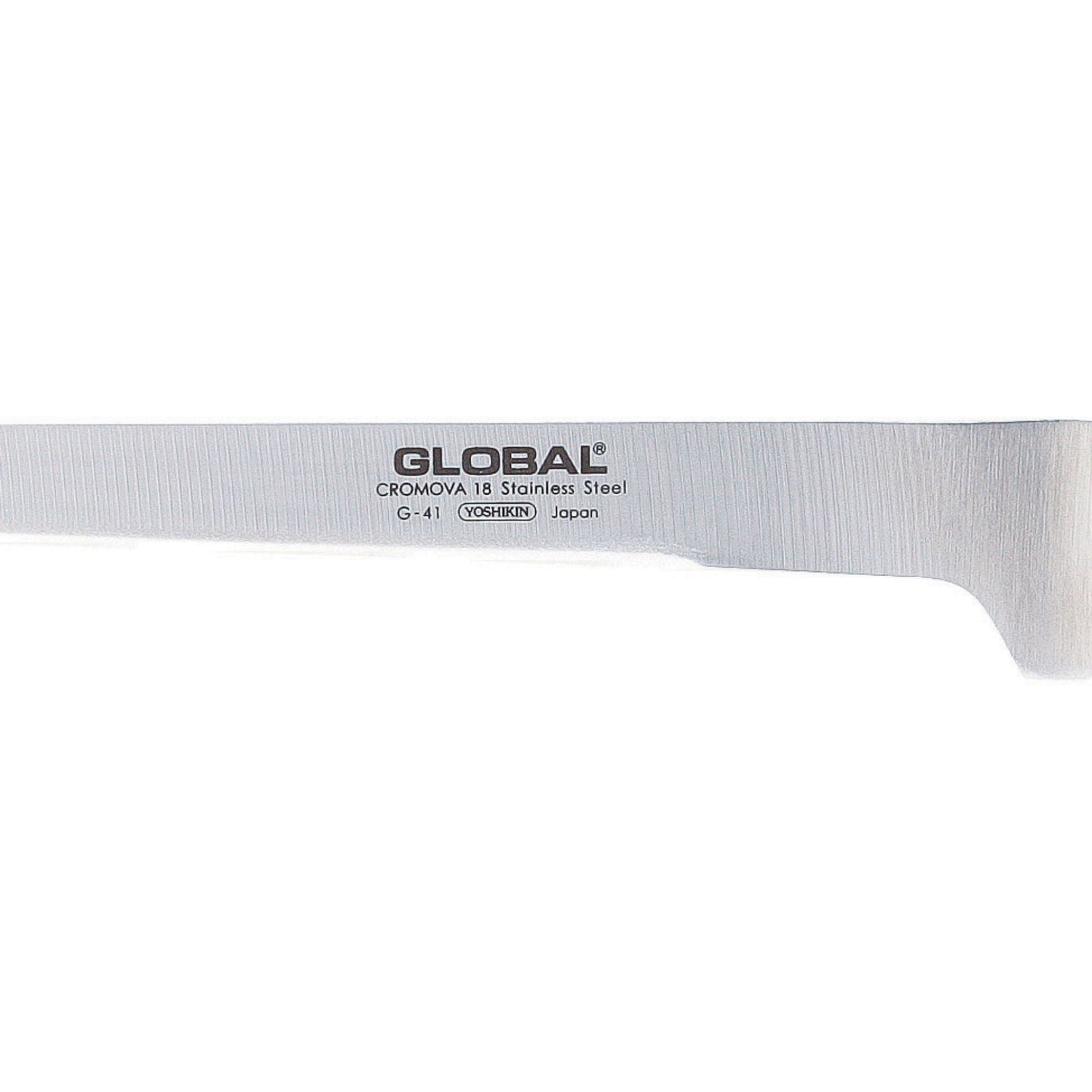 GLOBAL Coltello per Filettare Svedese 21cm in Acciaio Inox Cromova 18 G-41