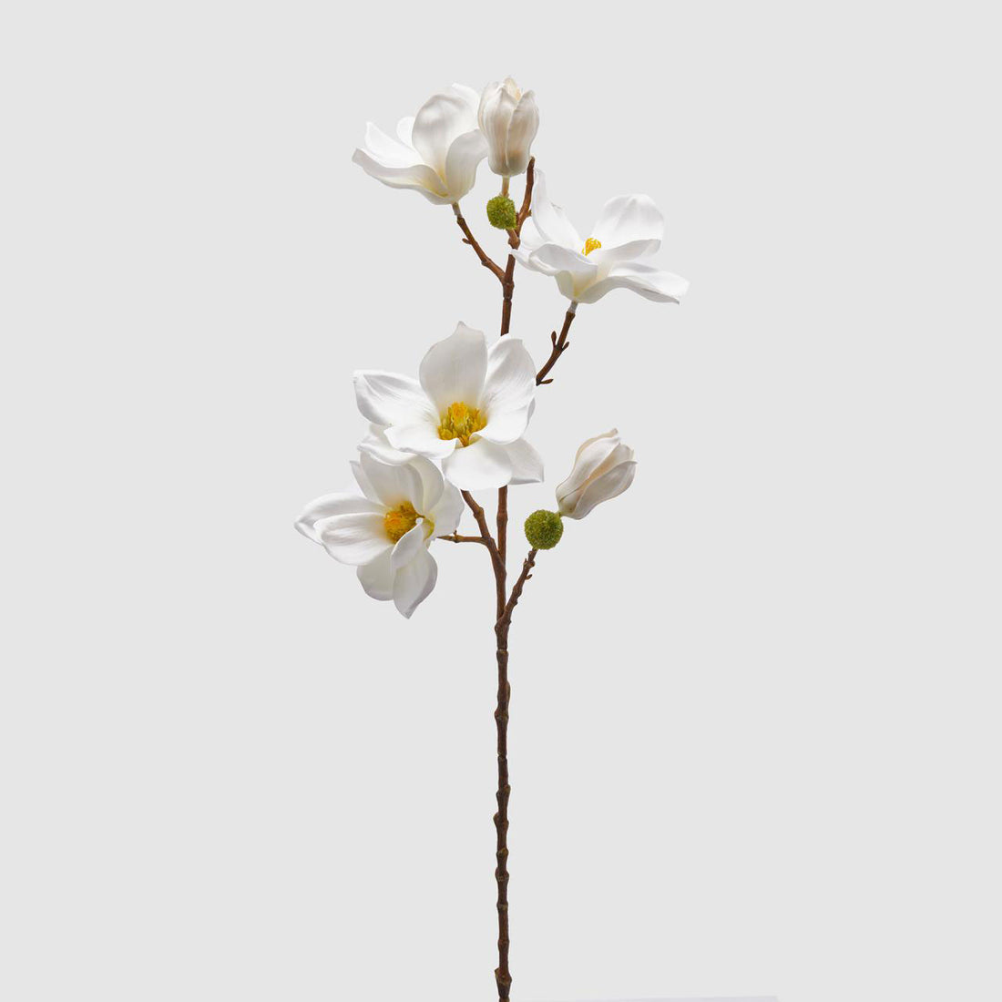 EDG Enzo De Gasperi Magnolia Olis Fiori Artificiali 65cm Bianco