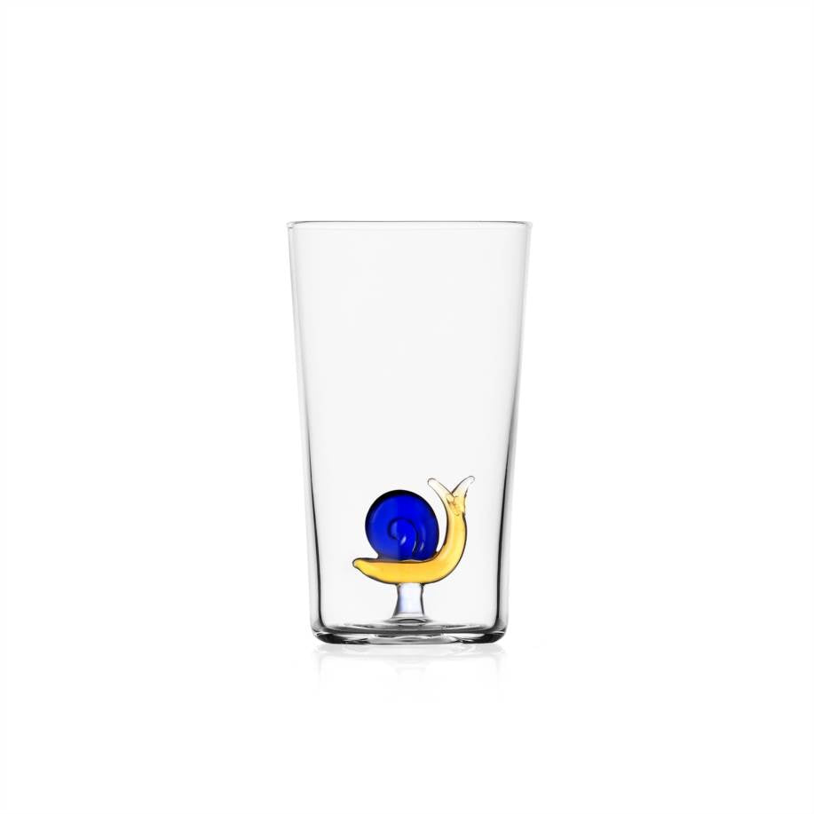 ICHENDORF Animal Farm Set 6 Pezzi Bicchieri Longdrink 13cm Vetro Borosilicato