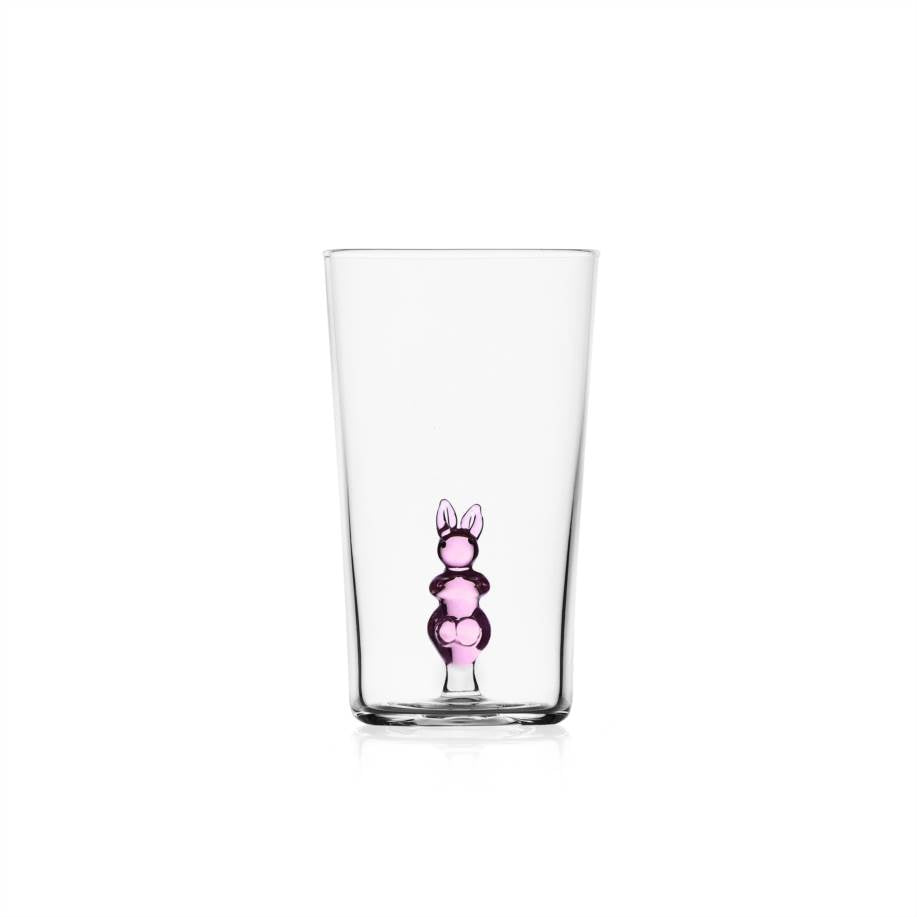 ICHENDORF Animal Farm Set 6 Pezzi Bicchieri Longdrink 13cm Vetro Borosilicato