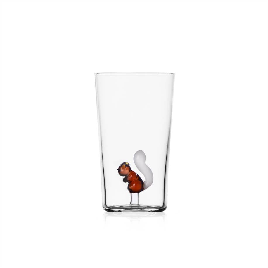 ICHENDORF Animal Farm Set 6 Pezzi Bicchieri Longdrink 13cm Vetro Borosilicato