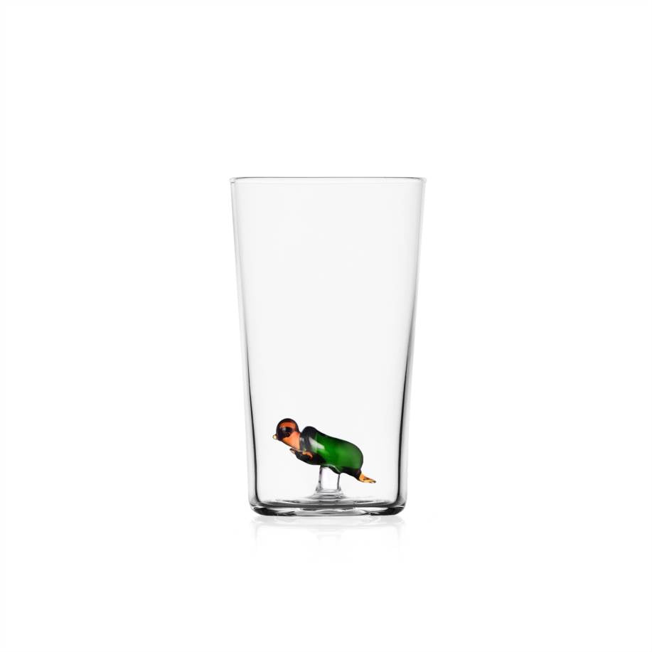 ICHENDORF Animal Farm Set 6 Pezzi Bicchieri Longdrink 13cm Vetro Borosilicato