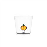 ICHENDORF Vegetables Set 6 Pezzi Tumbler Bicchieri 8,5cm 350ml Vetro Borosilicato