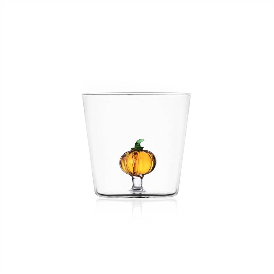 ICHENDORF Vegetables Set 6 Pezzi Tumbler Bicchieri 8,5cm 350ml Vetro Borosilicato