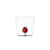 ICHENDORF Vegetables Set 6 Pezzi Tumbler Bicchieri 8,5cm 350ml Vetro Borosilicato