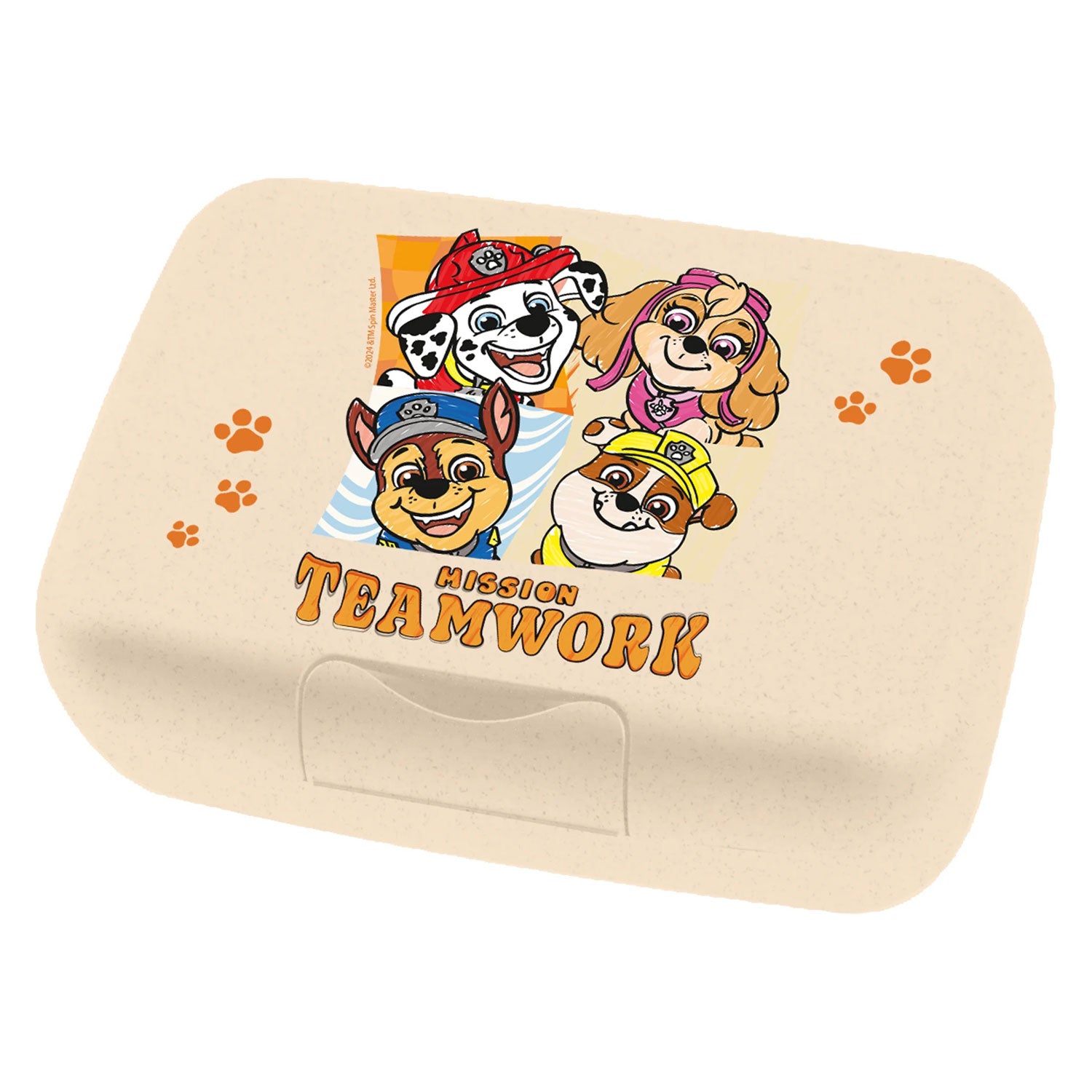 KOZIOL Contenitore Porta Pranzo Bimbo Candy L Graw Paw Patrol 19x14cm Bianco Organic