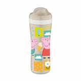 KOZIOL Bottiglia Borraccia Bimbo Oase Peppa Pig 425ml Sabbia Organic