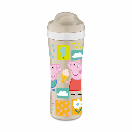 KOZIOL Bottiglia Borraccia Bimbo Oase Peppa Pig 425ml Sabbia Organic