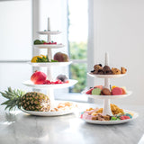 KOZIOL Stackable Stand 3 Shelves Babell L 34cm White Organic