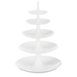 KOZIOL Etagere Alzata 5 Ripiani Impilabile Babell Big 53cm Bianco Organic
