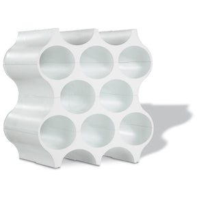 Portabottiglie modulare Koziol in materiale organico a nido d'ape 36x35 cm