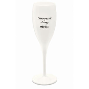 Flute Spumante Koziol in materiale termoplastico indistruttibile 19 cm