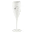 KOZIOL Calice Spumante Champagne 100ml Cheers No. 1 Life is Better With Champagne Bianco