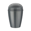 KOZIOL Cestino Pattumiera Gettacarte Piccolo da Bagno DEL XS 24cm 2L Grigio Plastica 100% Riciclata
