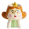 MONTEMAGGI Carlotta Vaso Cachepot Porta Pianta 12cm Ceramica