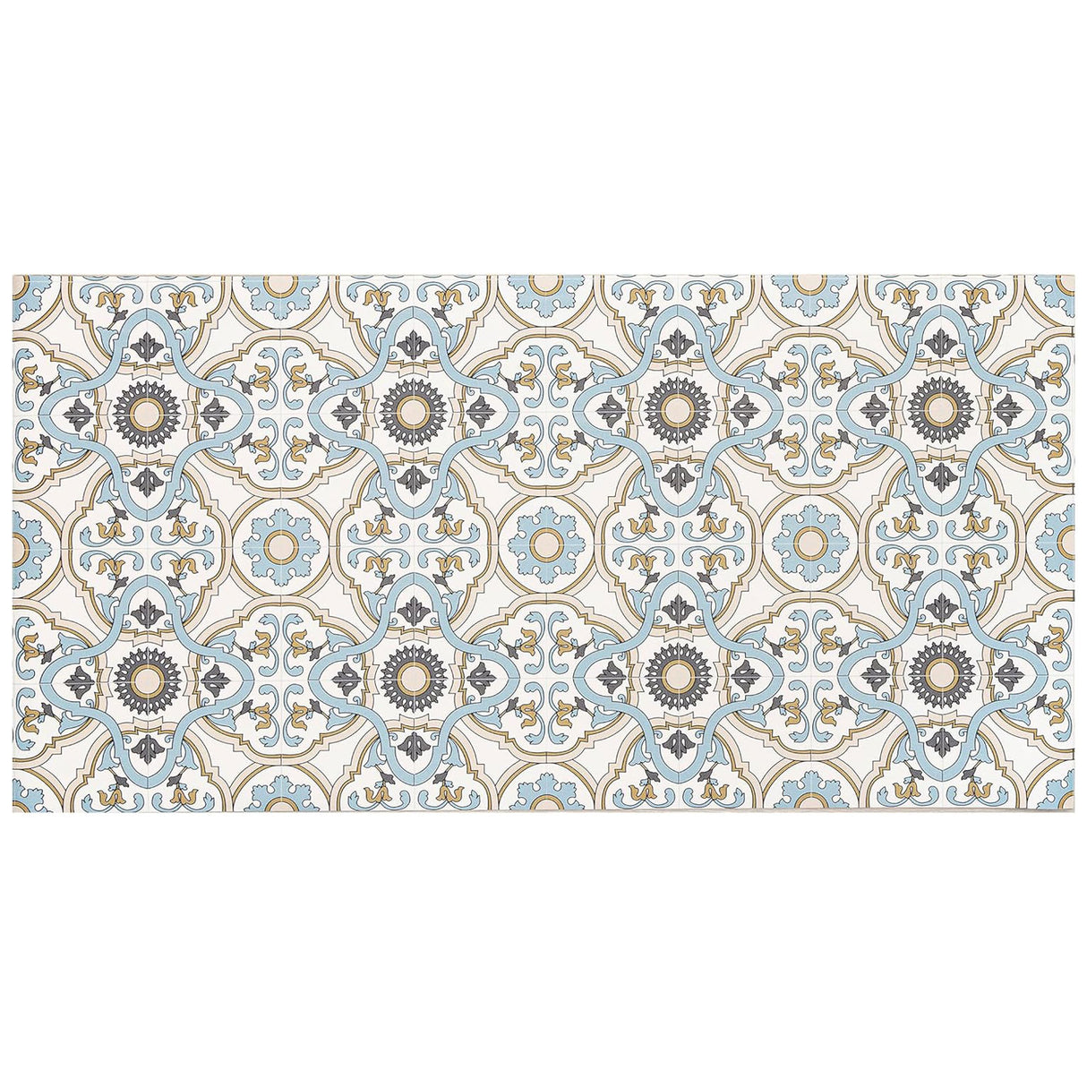 MONTEMAGGI Tappeto Passatoia Antiscivolo Cucina 120x60cm Noto Vinile