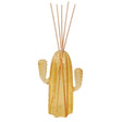 BRANDANI Cactus Diffusore di Fragranza con Bastoncini 17cm Vetro Verde
