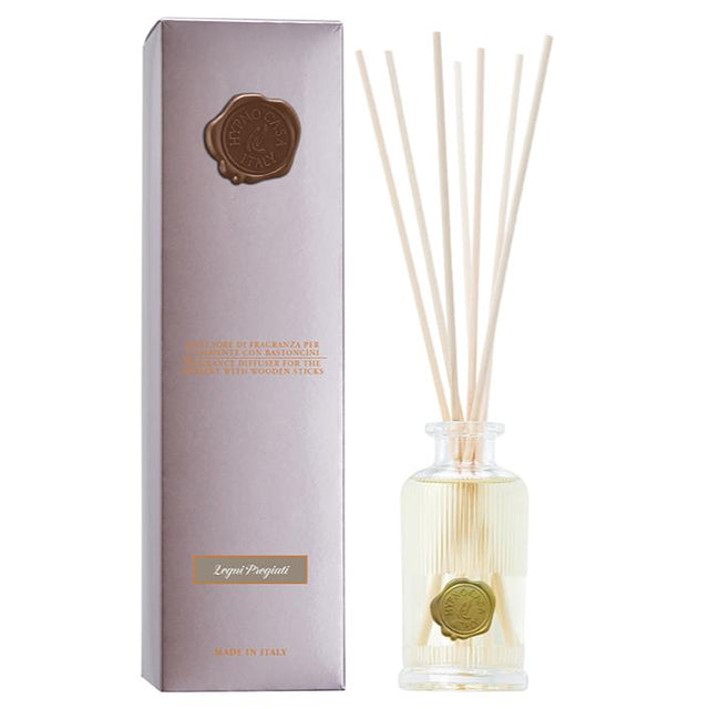 HYPNO CASA Diffusore di Fragranza a Bastoncini Stile 100ml Legni Pregiati