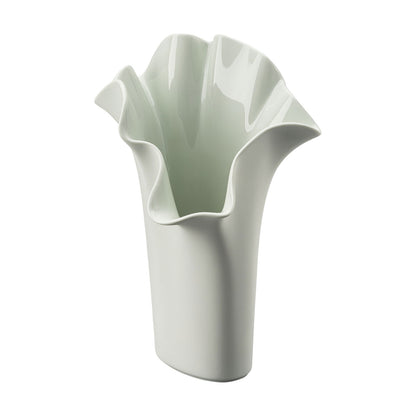 ROSENTHAL Design Vases Asym Vaso Sea Salt 30cm Verde Pastello Porcellana