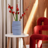 ROSENTHAL Design Vases Hop Atlantic 26cm Blue Porcelain