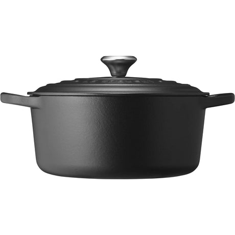 LE CREUSET Cocotte Rotonda Evolution 24cm Nero Ghisa Vetrificata