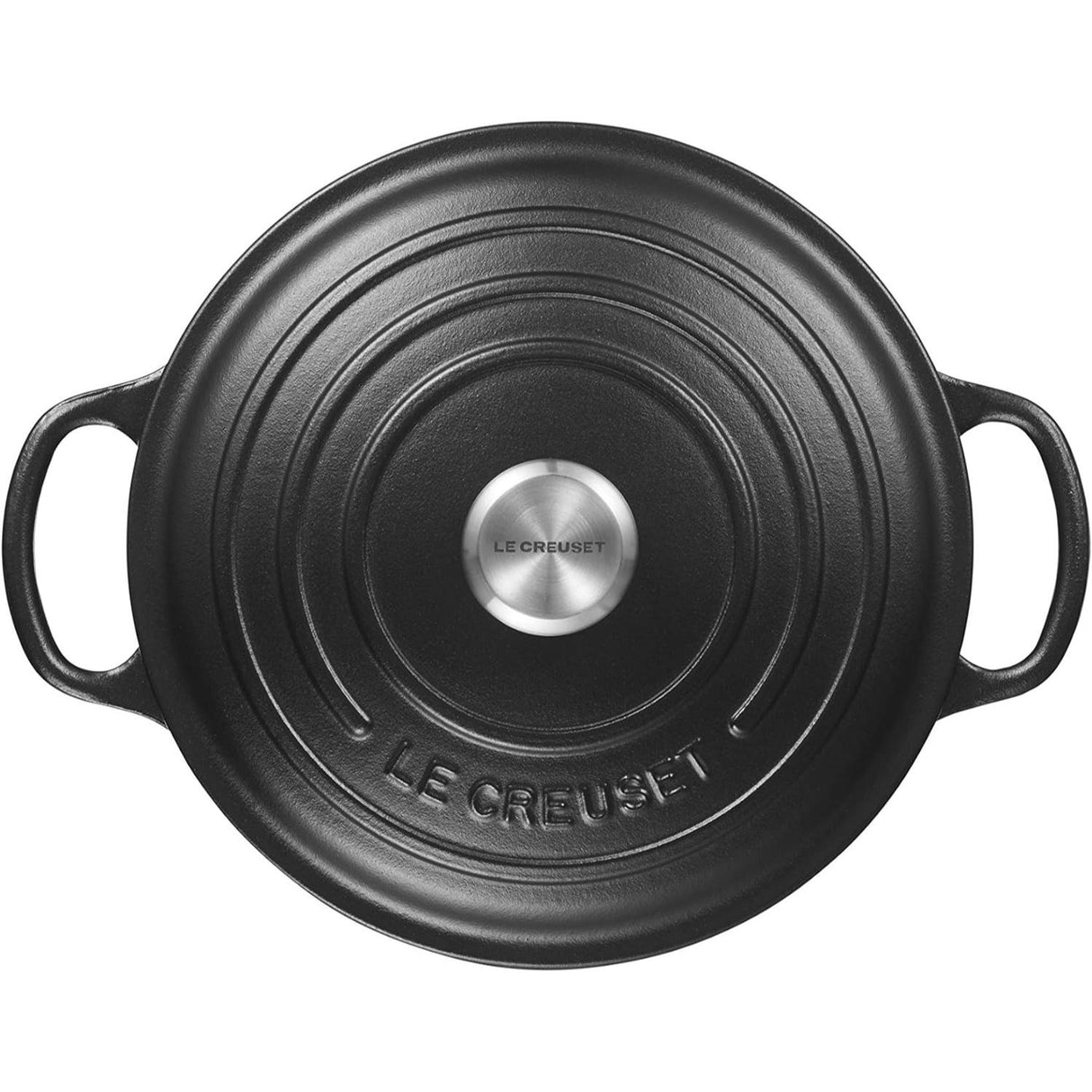 LE CREUSET Cocotte Rotonda Evolution 24cm Nero Ghisa Vetrificata