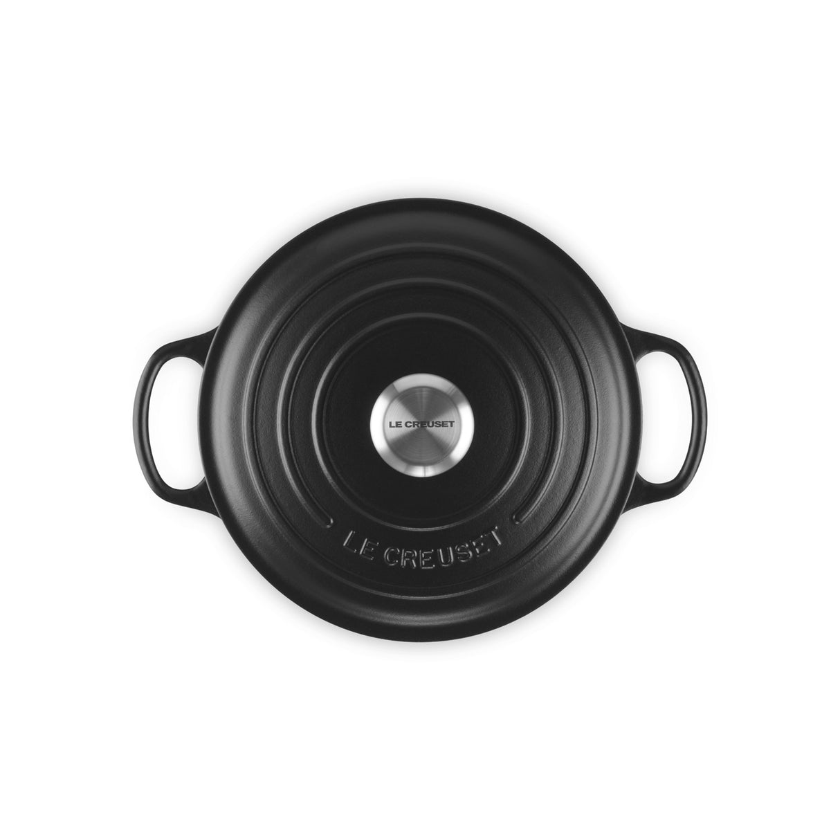 LE CREUSET Cocotte Rotonda Evolution 24cm Nero Ghisa Vetrificata