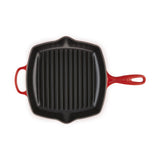 LE CREUSET Bistecchiera Skillet Quadrata Evolution 26cm in Ghisa Vetrificata Ciliegia