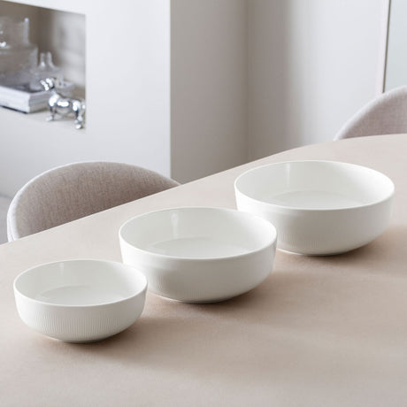 VILLEROY & BOCH Afina Insalatiera Ciotola Scodella 24cm 2lt Bianco Porcellana Premium