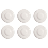 VILLEROY & BOCH Afina Piatto Fondo 25cm Set 6 Pezzi Bianco Porcellana Premium