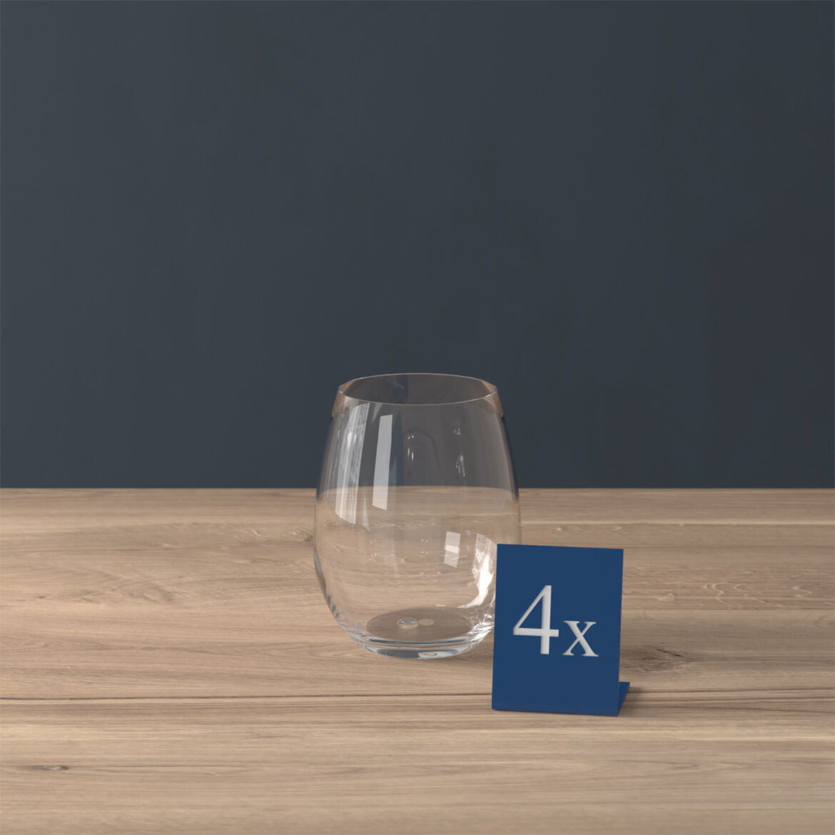 VILLEROY &amp; BOCH - Entrée Water Glass, 480 ml, 4 Pieces 1136587826