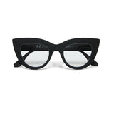 OKKIA Claudia Big Cat Eye Occhiali da Lettura Donna Nero +2.50