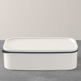 VILLEROY & BOCH - ToGo&ToStay Porta Pranzo Bianco, Porcellana 20x13x6cm