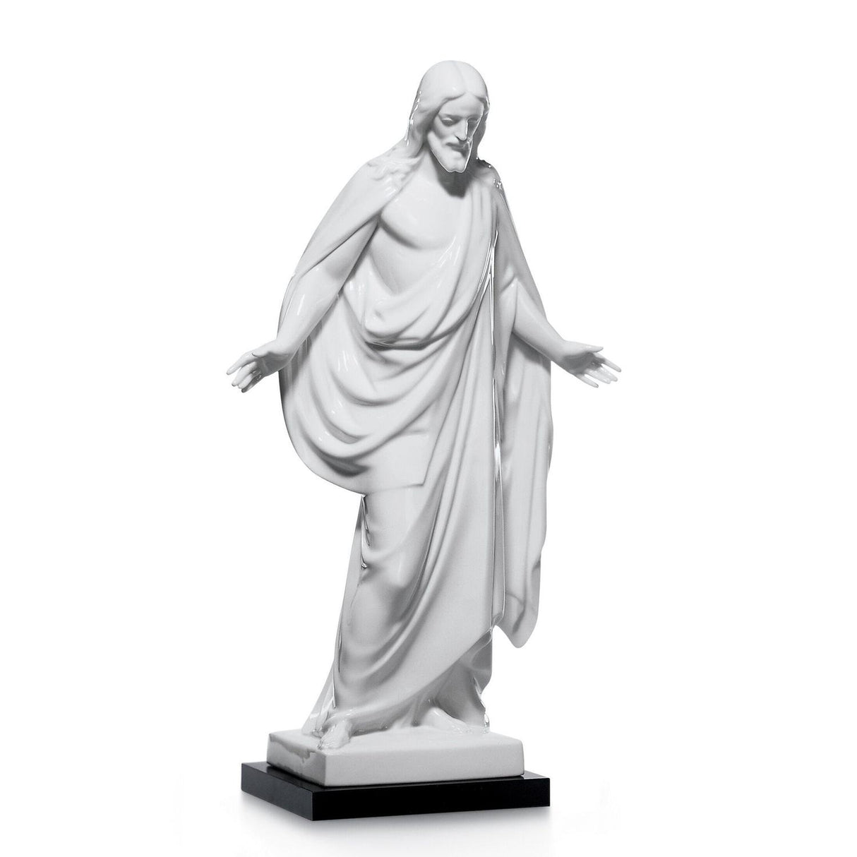 LLADRO' Scultura Cristo Grande 51x29cm Porcellana