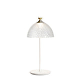 KARTELL Pumo Lamp Lampada da Tavolo Bianco 43x20cm PMMA