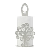 ARTI & MESTIERI Porta Rotoli da Cucina Albero Della Vita Avorio